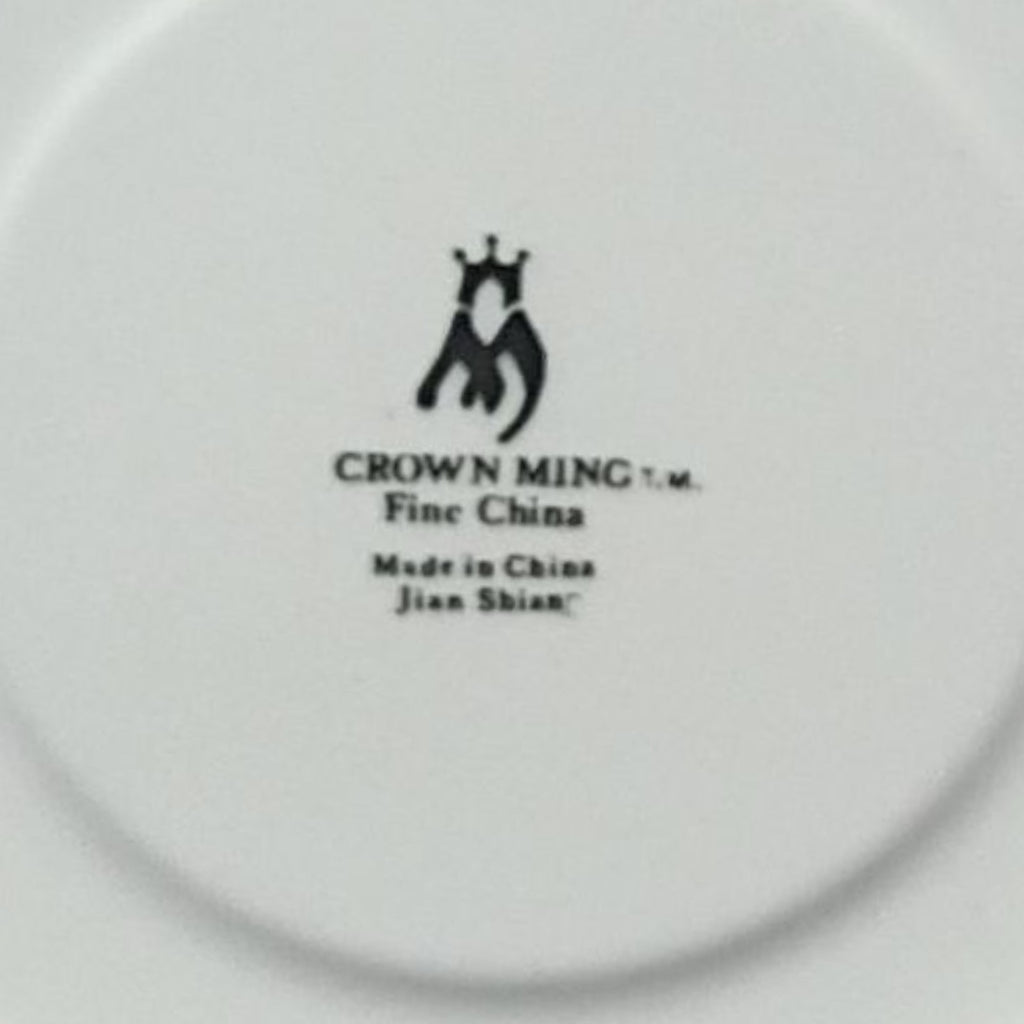 Crown Ming Fine China Jian Shiang Pink Rose Tea Set – 26 Piece Set with Teapot,